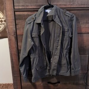 Army green jacket size is a Small